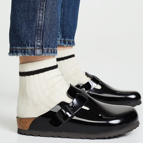 Birkenstock boston lux patent leather Clearance